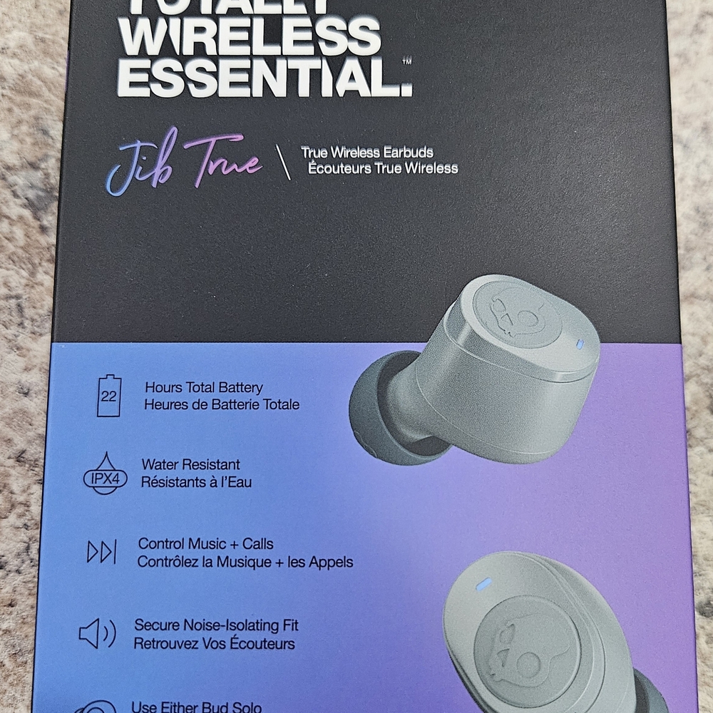 Skullcandy Jib True Series Earbuds - Dark Gray